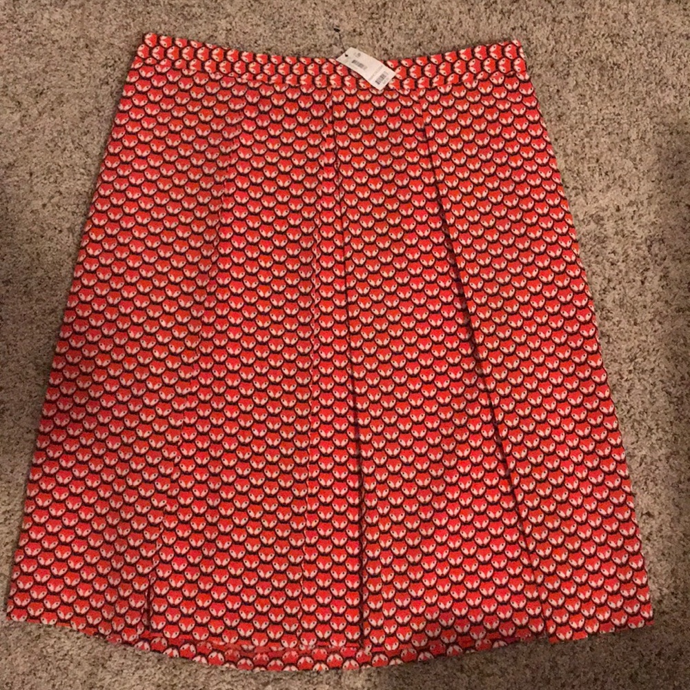 ADORABLE 🦊Fox 🦊Print Skirt from The Limited